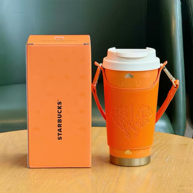 Authentic Starbucks China 2026 Red Chinese New Year of the Horse Cups