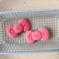 Sanrio Pink Hello Kitty Hair Clips