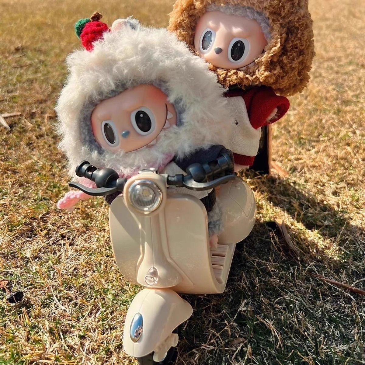 Labubu Popmart Scooter Motorcycle [ Actually Moves ]