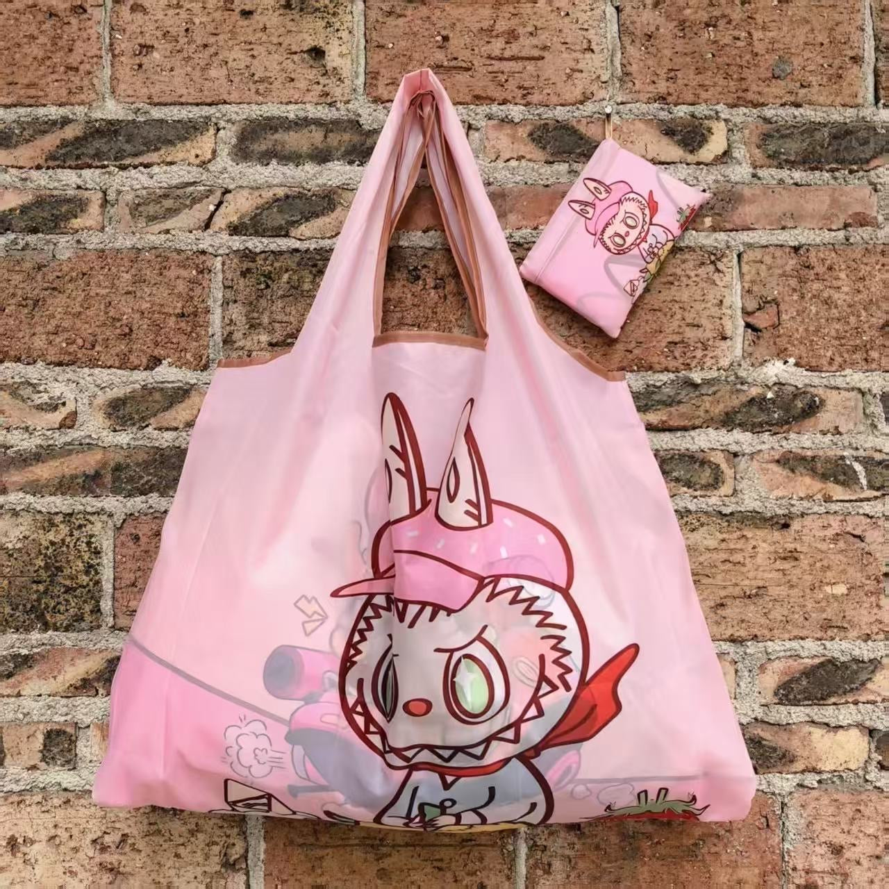 Labubu Reusable Shopping Bag