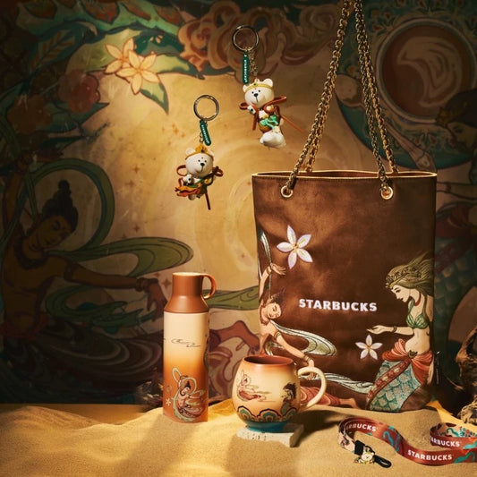 Authentic Starbucks China 2025 Dunhang Academy Of Fine Arts Series