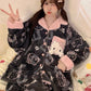 Sanrio Winter Black Pajamas Hello Kitty