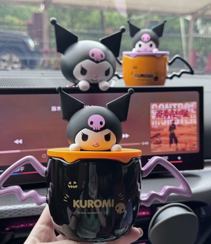 Sam’s Club Sanrio Kuromi Halloween 2 Mug Set Ceramic Coffee Cup Mug Set