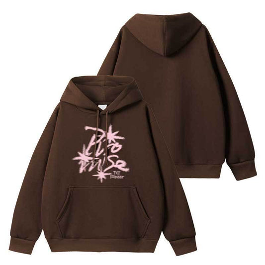 K-pop TXT Act Promise Ep 2 Tour Album Sweater Brown Hoodie