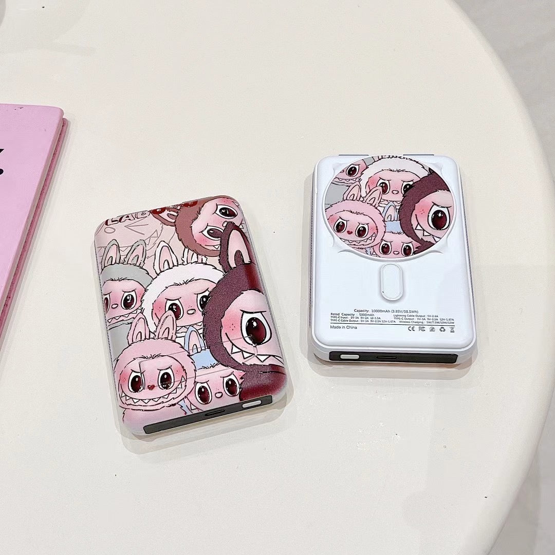 Cute Kawaii Sanrio Powerbank Fast Charging Multi Functional Mag Safe Powerbank