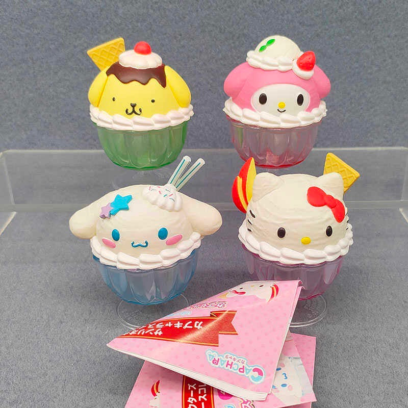 Sanrio Ice Cream Mini Storage Display My Melody Hello Kitty Pompompurin Cinamoroll