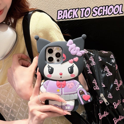 Cute Sanrio Hello Kitty Kuromi Phone Case IPhone