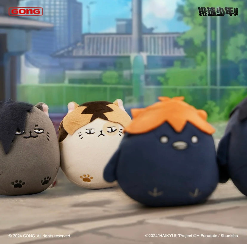 [Authentic] Popmart Gong Haikyuu Anime Vinyl Plush Pendant Blind Boxes 11-12cm