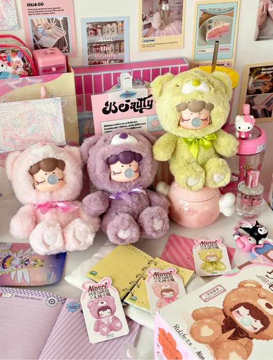 Nanci X Top Toy Bubblegum Girls Blindbox Figures Plushy