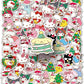 Sanrio 50 Pcs Mixed Hello Kitty and Friends Christmas Stickers