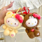 [Authentic] Toptoy Sanrio Hello Kitty Teddy Pajamas Blind Boxes Vinyl Plush Pendant