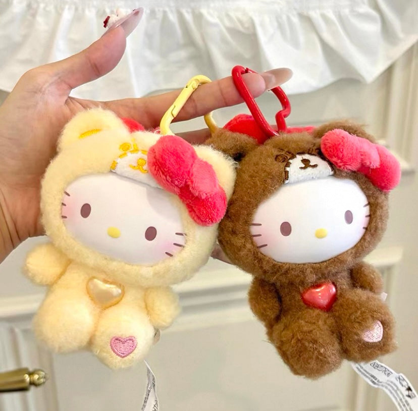 [Authentic] Toptoy Sanrio Hello Kitty Teddy Pajamas Blind Boxes Vinyl Plush Pendant