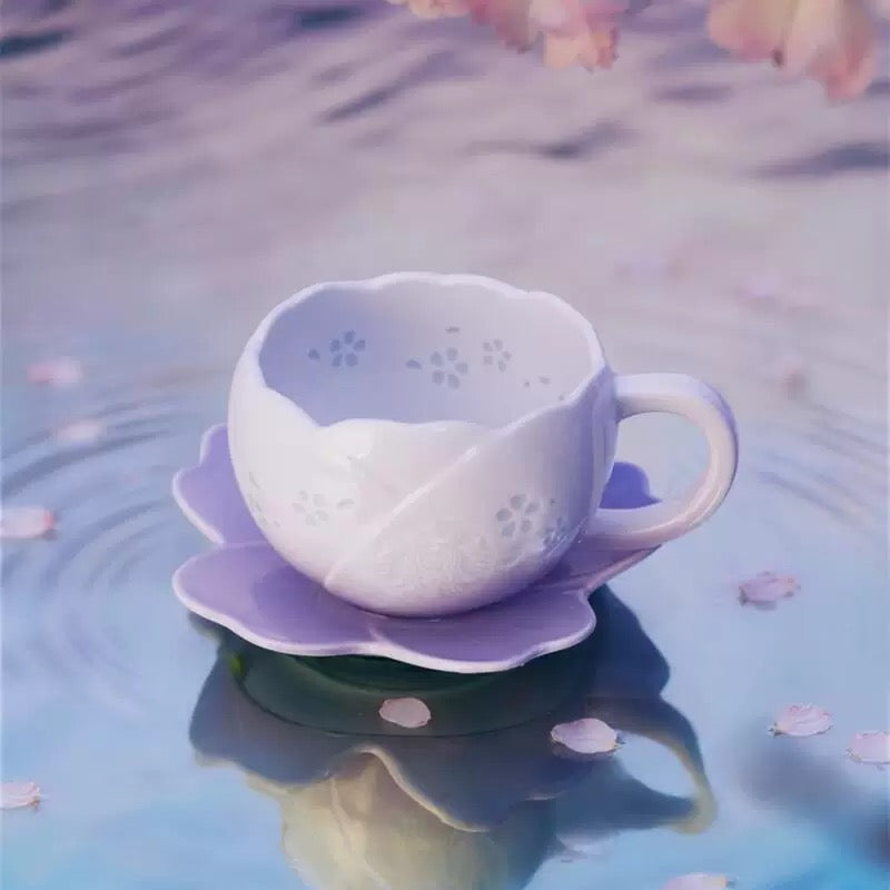 Authentic Starbucks China 2026 Spring Cherry Blossom Stanley Tumbler Cup Mug