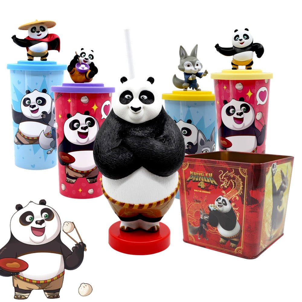 Kung Fu Panda 4 Movie Cinema Popcorn Bucket Soda Cup