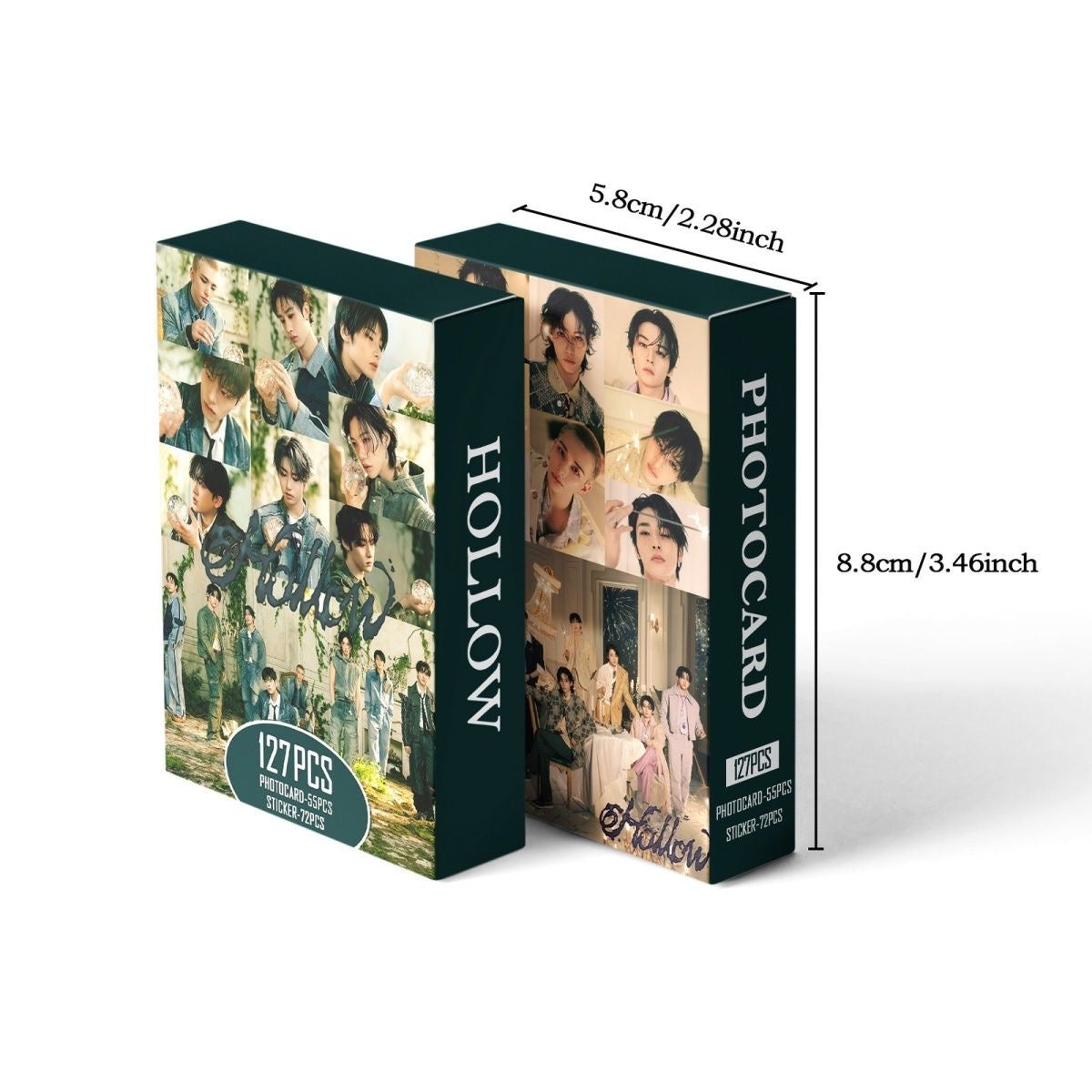 K-pop Stray Kids Hollow Album 55 Cards And 127 Stickers