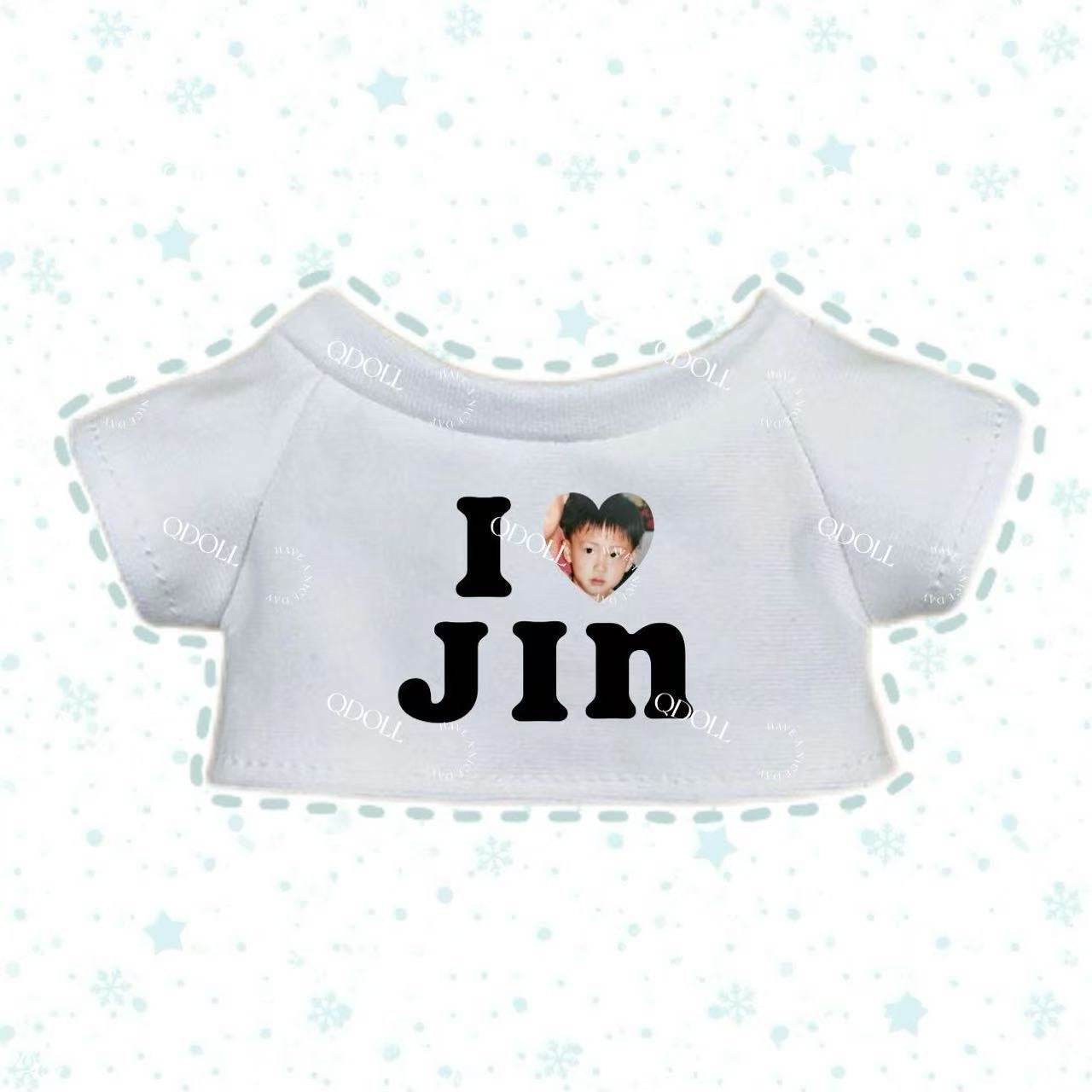 K-pop BTS Army Labubu Clothes Plush Doll Outfit