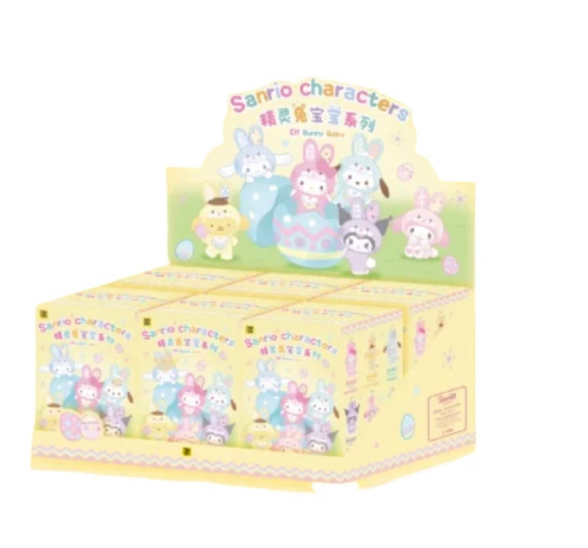 Sanrio Characters X Top Toy  Bunny Easter Blindbox Figures Plushy