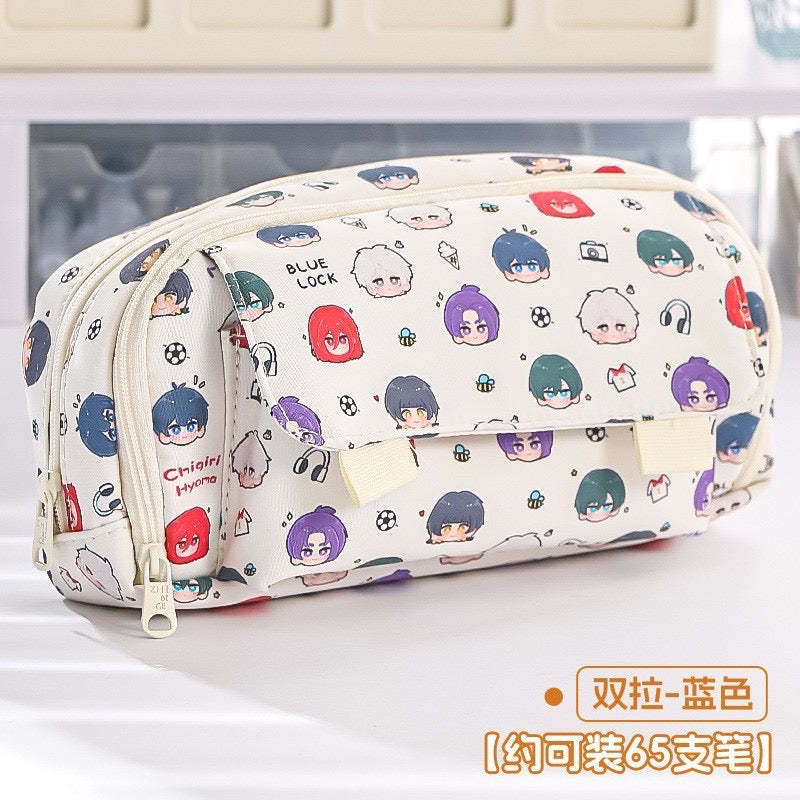 Blue lock Pencil Case Haikyuu Pencil Case Stationary Set