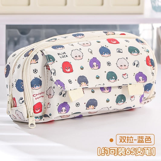 Blue lock Pencil Case Haikyuu Pencil Case Stationary Set