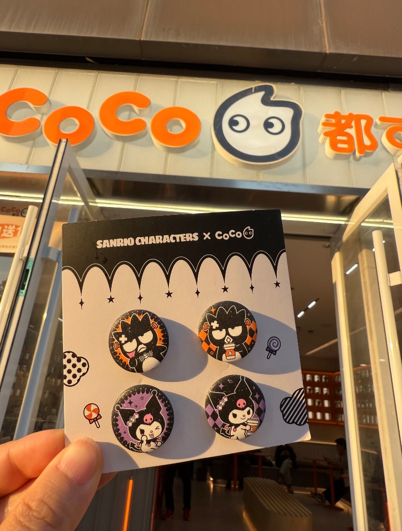 Authentic Sanrio x Coco Kuromi Badtzmaru Halloween Series Plushies