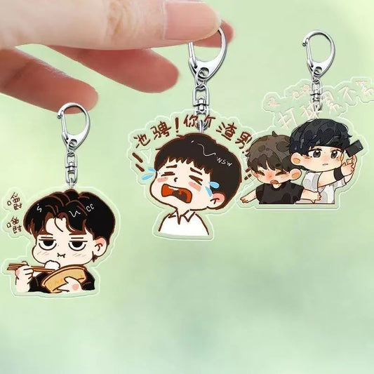 Revenged Love Drama Ziyu Tian Xu Ning Bag Accessories 3 Acrylic Keychain