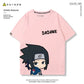 Naruto Anime T-shirt Matching Couple Kids Family Clothes