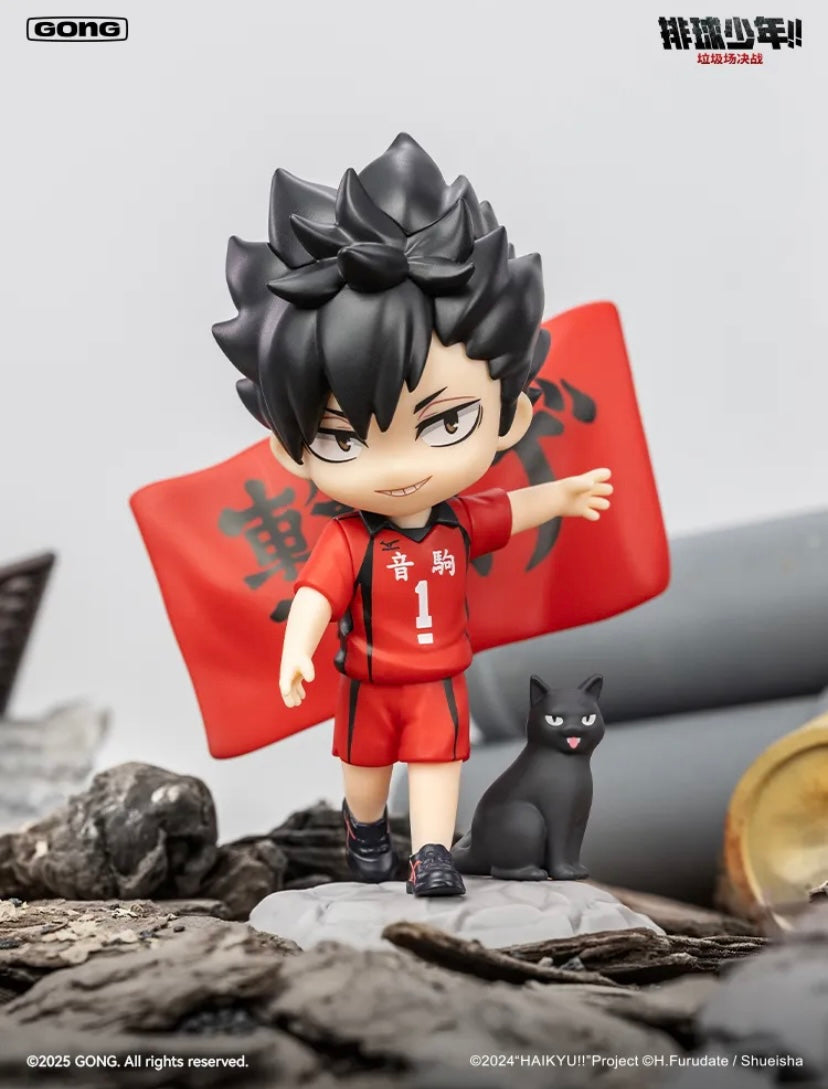 [Authentic] Popmart Gong X Haikyuu Garbage Dumpstar Battle  Series Blind Boxes Series