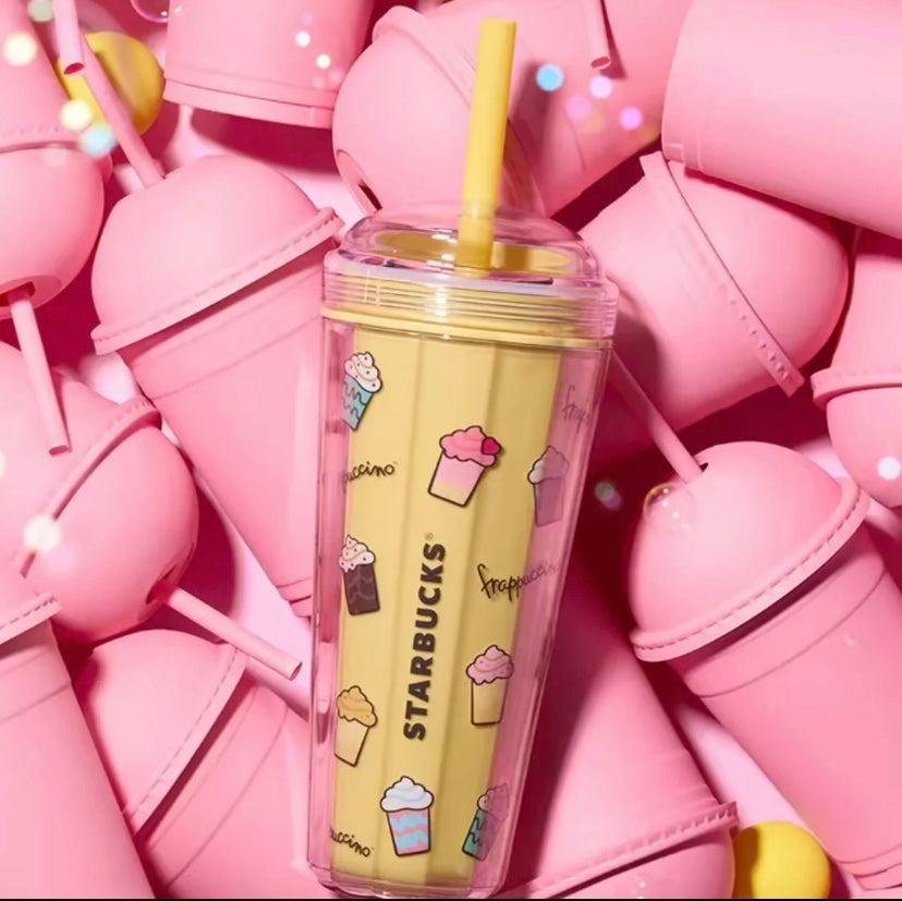Authentic Starbucks 2025 China Dopamine Frappuccino Series Collection