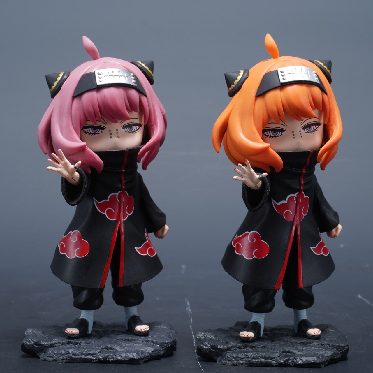 Spy X Family Anya Naruto Akatsuki Cosplay Blind Boxes Figure 17.5 cm