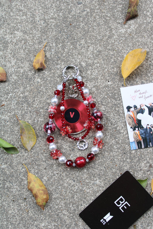 K-pop BTS Vinyl Army Arirang Bag Phone Charms Accessories