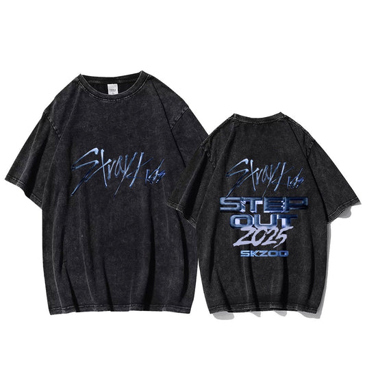 K-pop Stray Kids 2025 Tour Tshirt