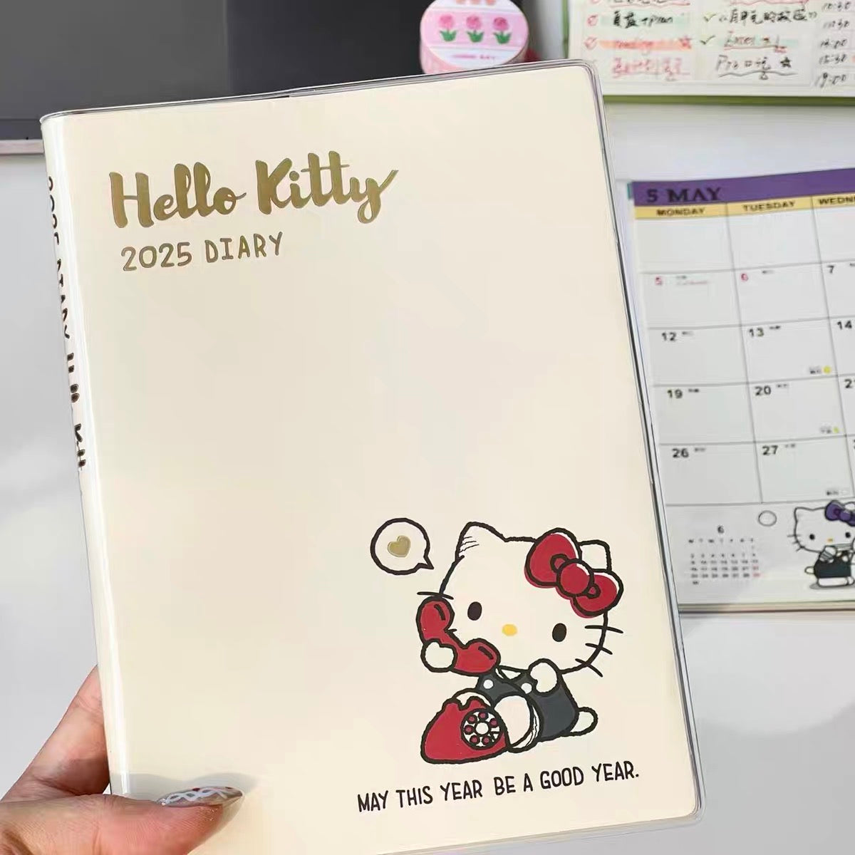 Sanrio Cute Kawaii Hello Kitty 2025 Notebook Journal Stationary