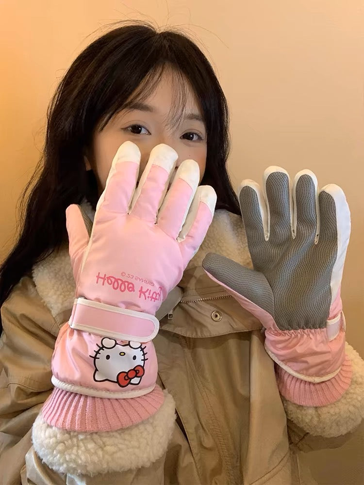 Sanrio Winter Gloves Hello Kitty Cinamoroll