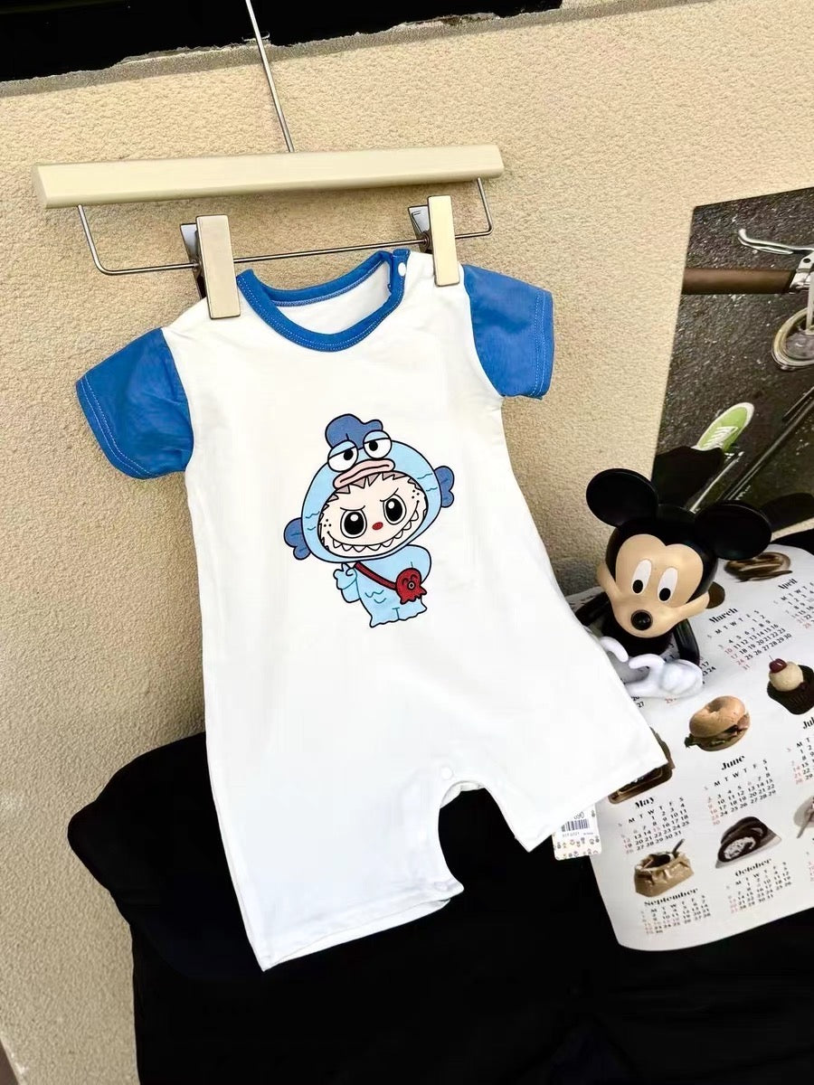 Labubu Popmart Baby Clothes One Piece Baby Jumper