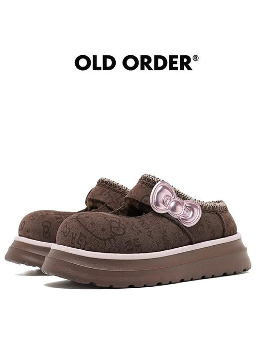 Sanrio Hello Kitty Old Order Winter Warm Shoes