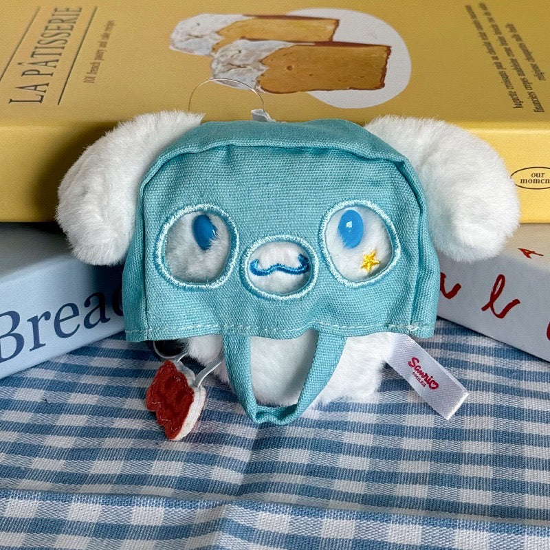 Sanrio Halloween Plushy Japan Version  Keychain Bag Charm Pompompurin My Melody Cinamoroll Hello Kitty Kuromi 12 cm plushy