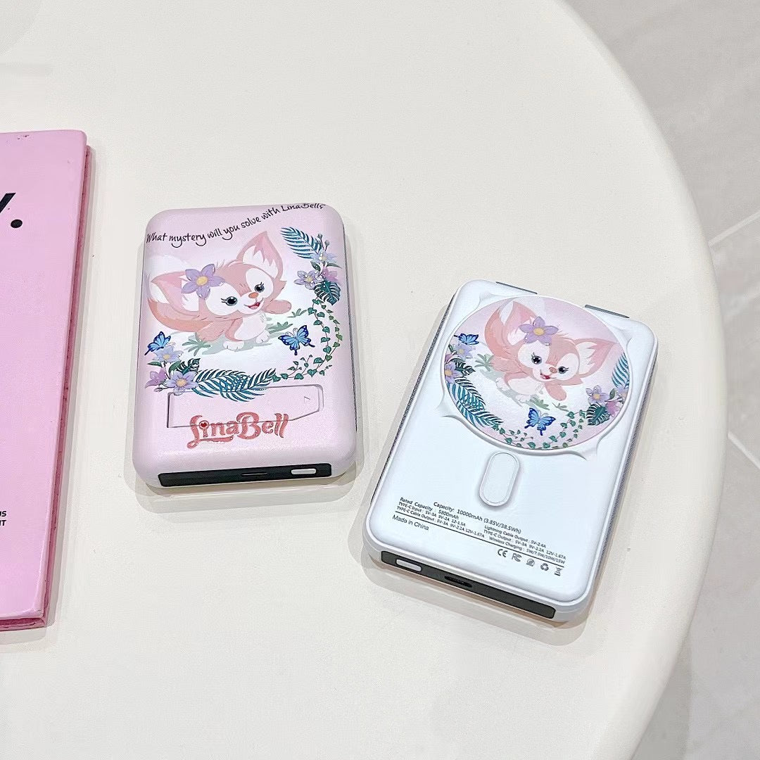 Cute Kawaii Sanrio Powerbank Fast Charging Multi Functional Mag Safe Powerbank