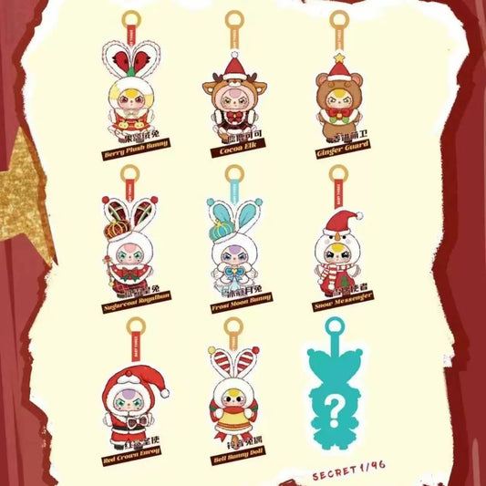 [Authentic] Baby three Merry Christmas Vinyl Plush Pendant