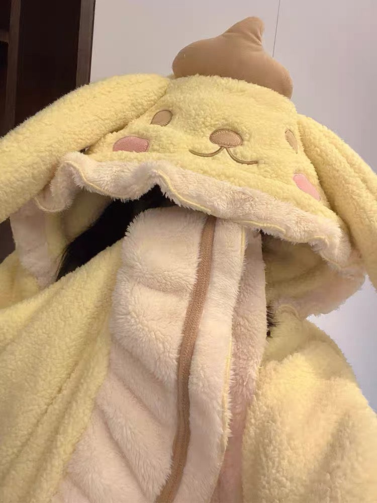 Sanrio Winter Pompompurin Robe