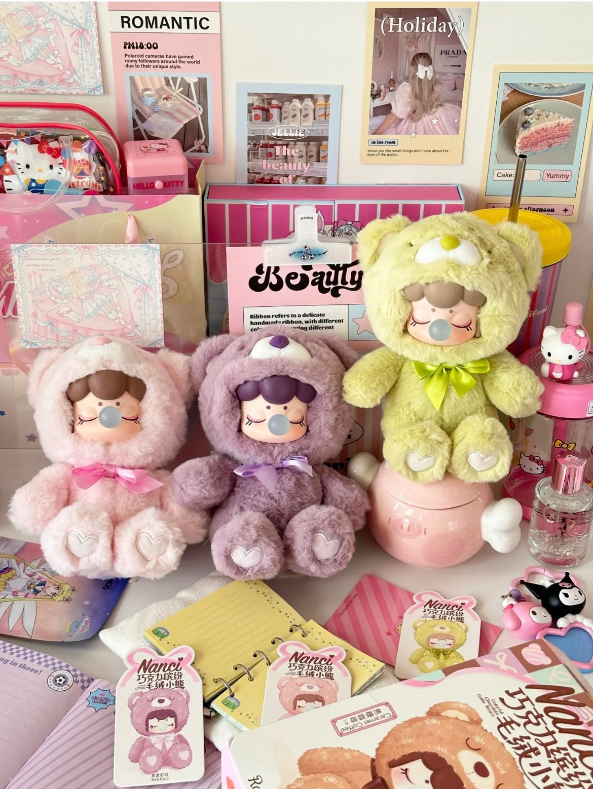 Nanci X Top Toy Bubblegum Girls Blindbox Figures Plushy