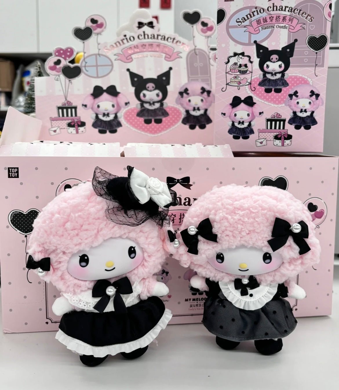 [Authentic] Sanrio Characters X Top Toy  Sister’s Closet Lolita  Figures Plushy