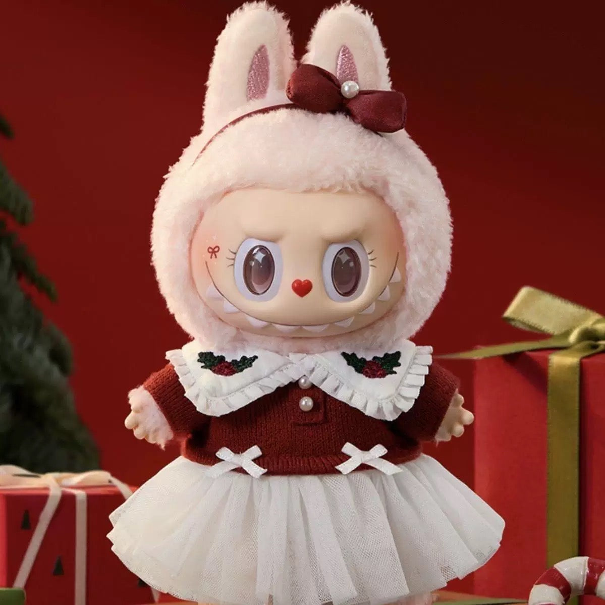 [Authentic] Popland Mokoko Christmas Popmart Vinyl Plush