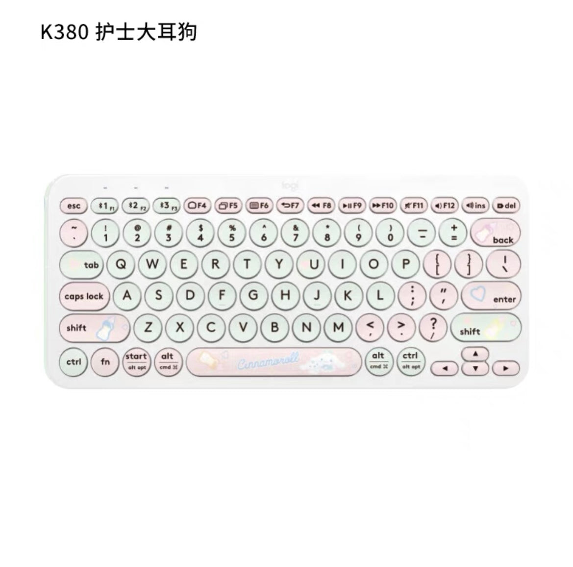 Logitech Official Licensed Sanrio Keyboard Cinnamoroll My Melody Kuromi Hello Kitty Keyboard