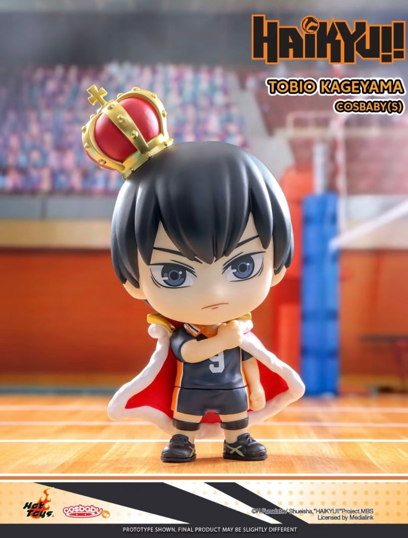 [Authentic] Cosbi Haikyuu Anime Shoyo Hinata Tobio Kageyama 11.5 cm Figure Not Blind Boxes