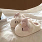 Sanrio Winter Hello Kitty Slippers Warm Fuzzy Shoes