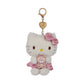 [Authantic] Miniso land Sanrio Hello Kitty Bag Mirror Plushy Pillow Hair Clip Retro Plaid Series