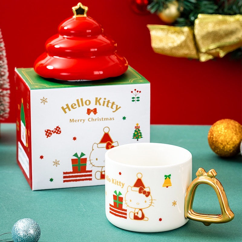 Sanrio Cute Hello Kitty Christmas Coffee Mug