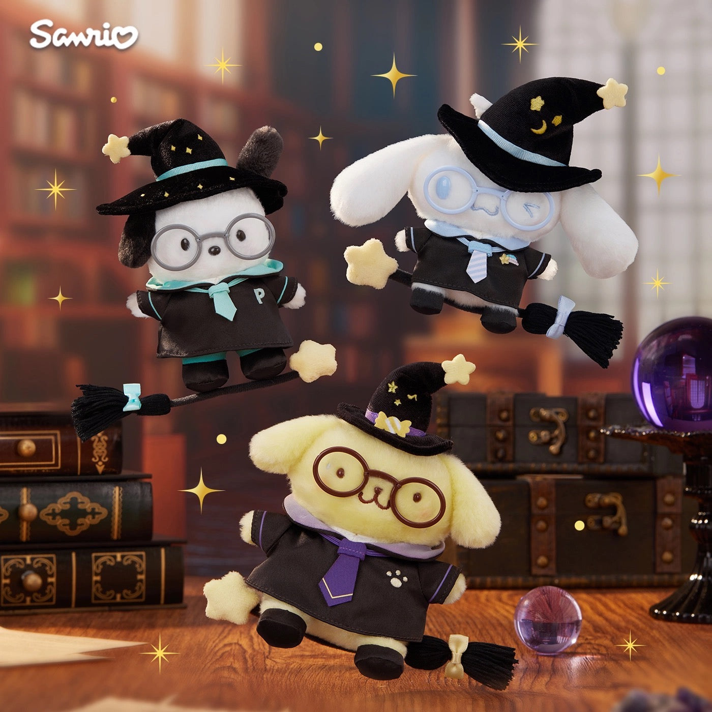 [Authentic] Sanrio Store Plush keychain   Hello Kitty Pochacco Cinamoroll Pompompurin Kuromi My Melody