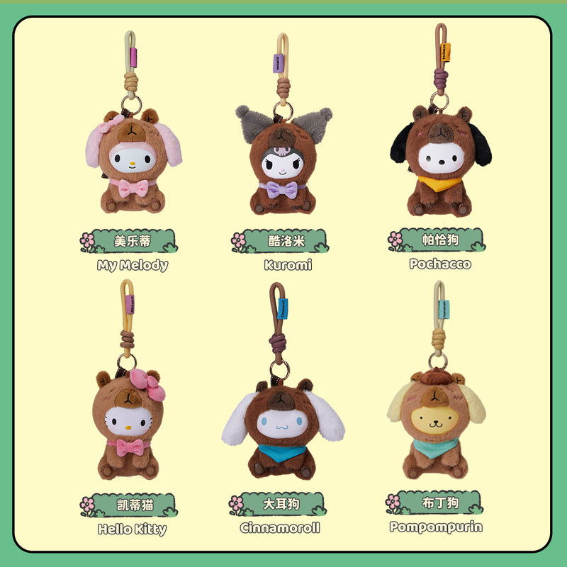 [Authentic] Miniso Sanrio Capybara Plush Blind Boxes