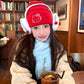 Sanrio Winter Warm Fuzzy Red Hello Kitty Hat